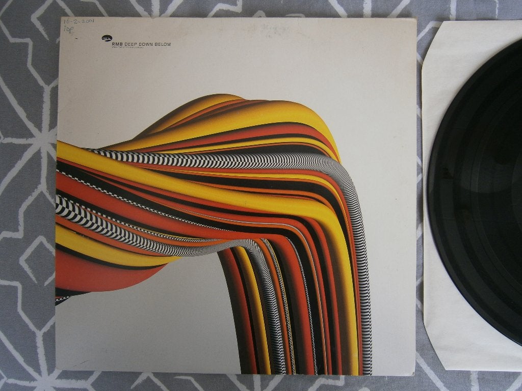 RMB – Deep Down Below (4 Remixes). 2001. dj promo. Trance, Ophalen, Gebruikt, Trance, Originele persing