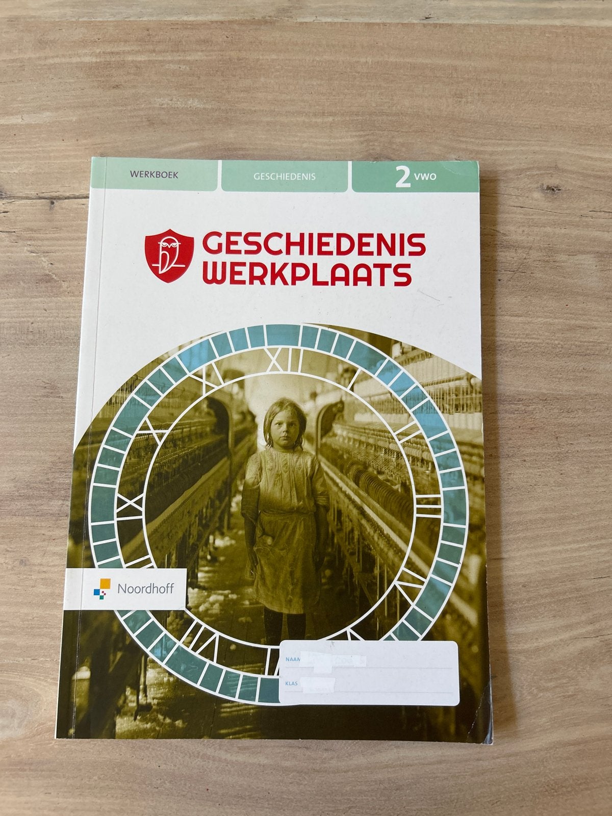 Geschiedenis Werkplaats Werkboek 2 VWO Noordhoff, Ophalen of Verzenden, Zo goed als nieuw, VWO, Geschiedenis