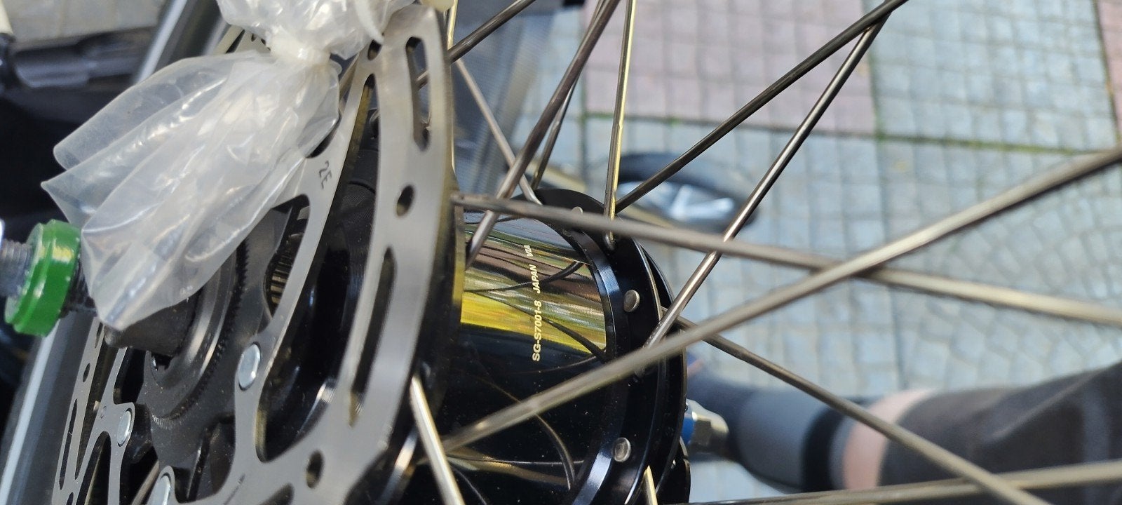 Compleet nieuw achterwiel met Shimano Alfine8 naaf, Wiel, Elektrische fiets, Nieuw, Ophalen of Verzenden