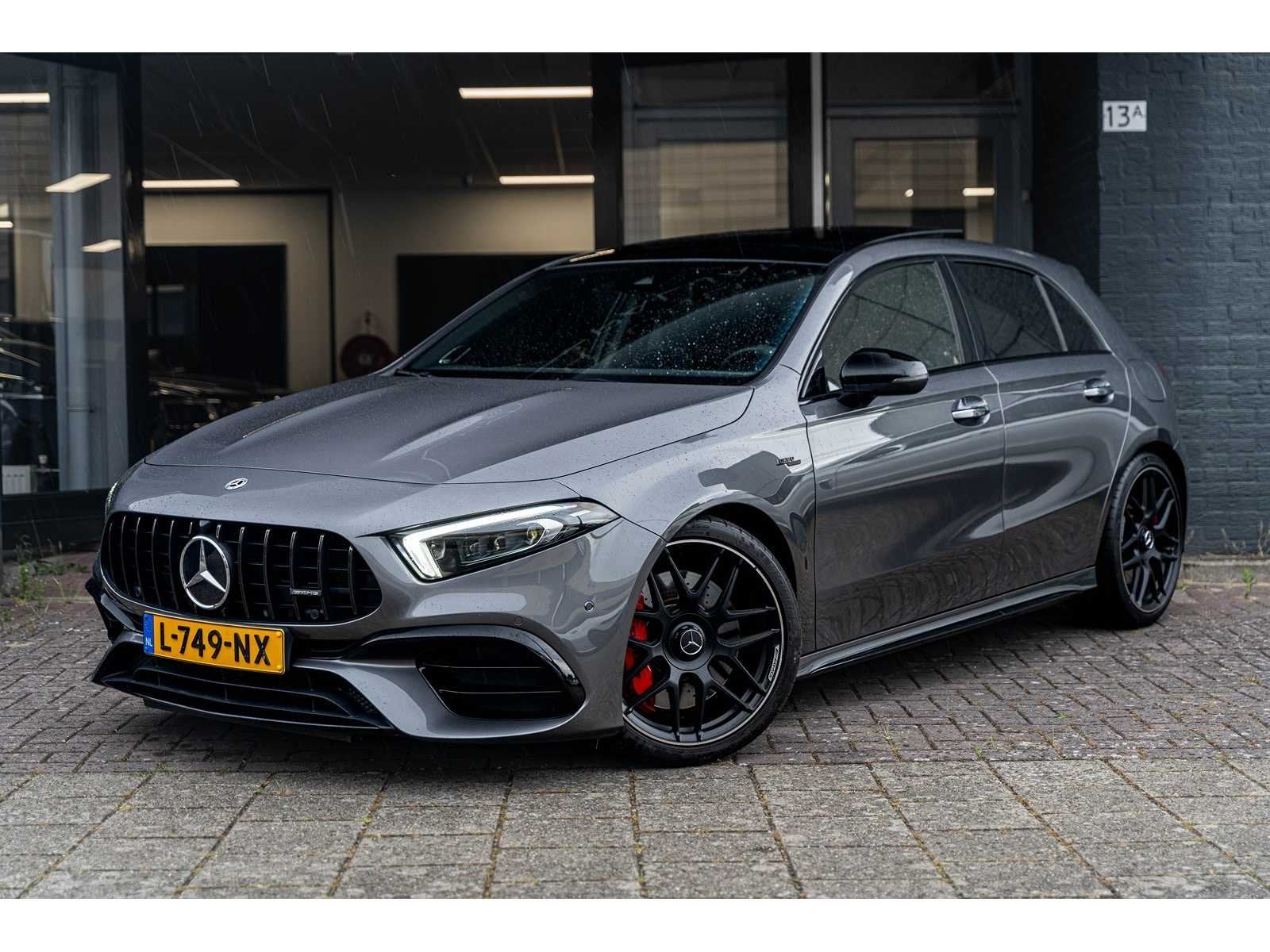 Mercedes-Benz - A-klasse - AMG 45 S 4MATIC+ - 2021 - L-749-N, Auto's, Automaat, Gebruikt, Euro 6, 4 cilinders
