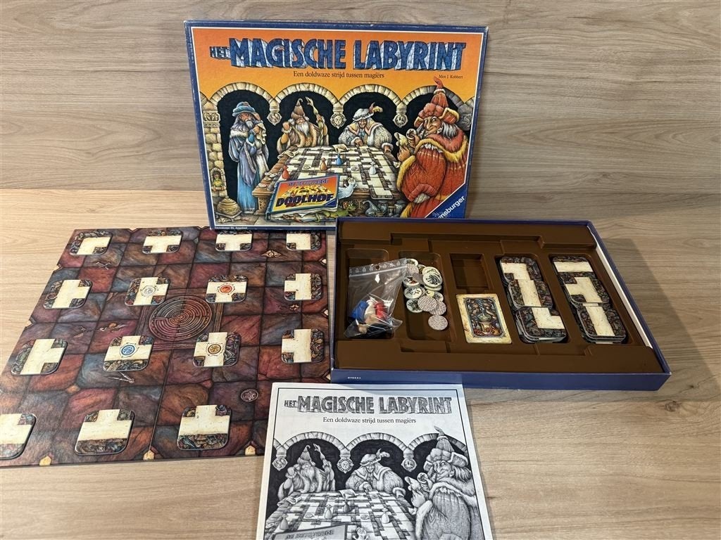 het magische labyrinth - s5917, Verzenden, Zo goed als nieuw