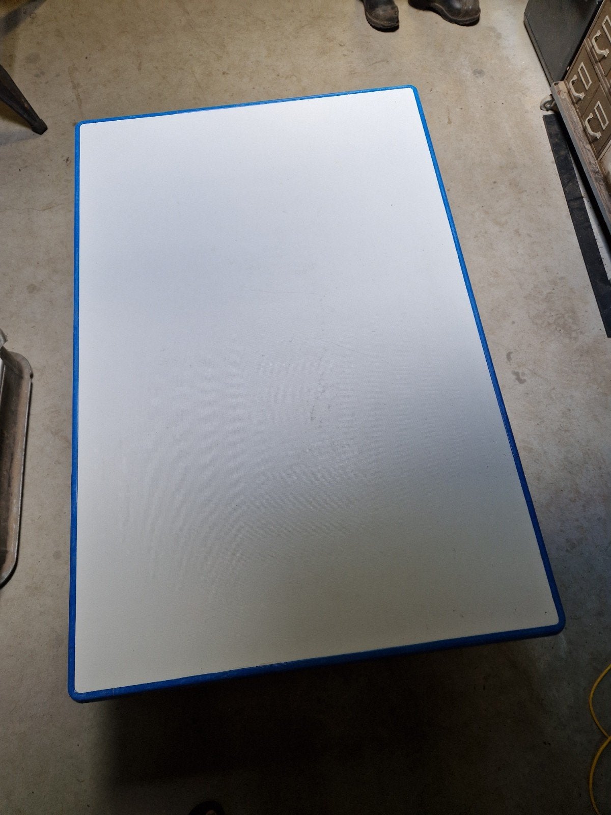 Opvouwbare tafel 105x67 cm met verstelbare pootjes, Tuin en Terras, Ophalen