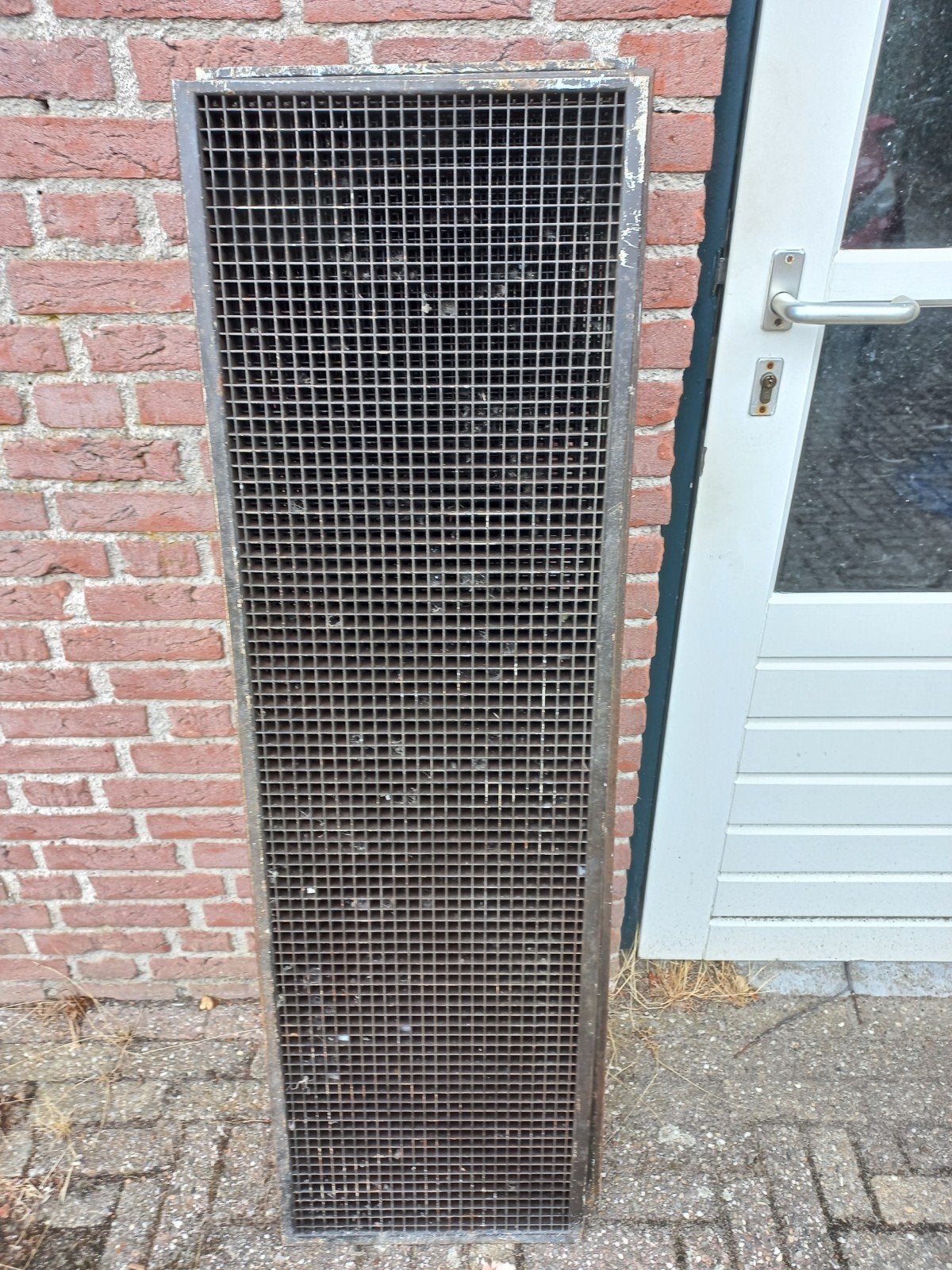 4 metalen convectorput roosters, Doe-het-zelf en Verbouw, Metalen, Ophalen