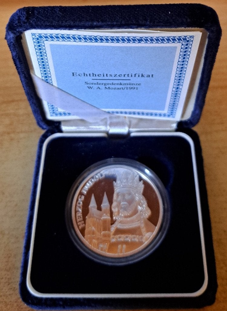 Oostenrijk, 100 Schilling 2001 - zilver Proof (3), Ophalen of Verzenden, Oostenrijk, Losse munt, Zilver