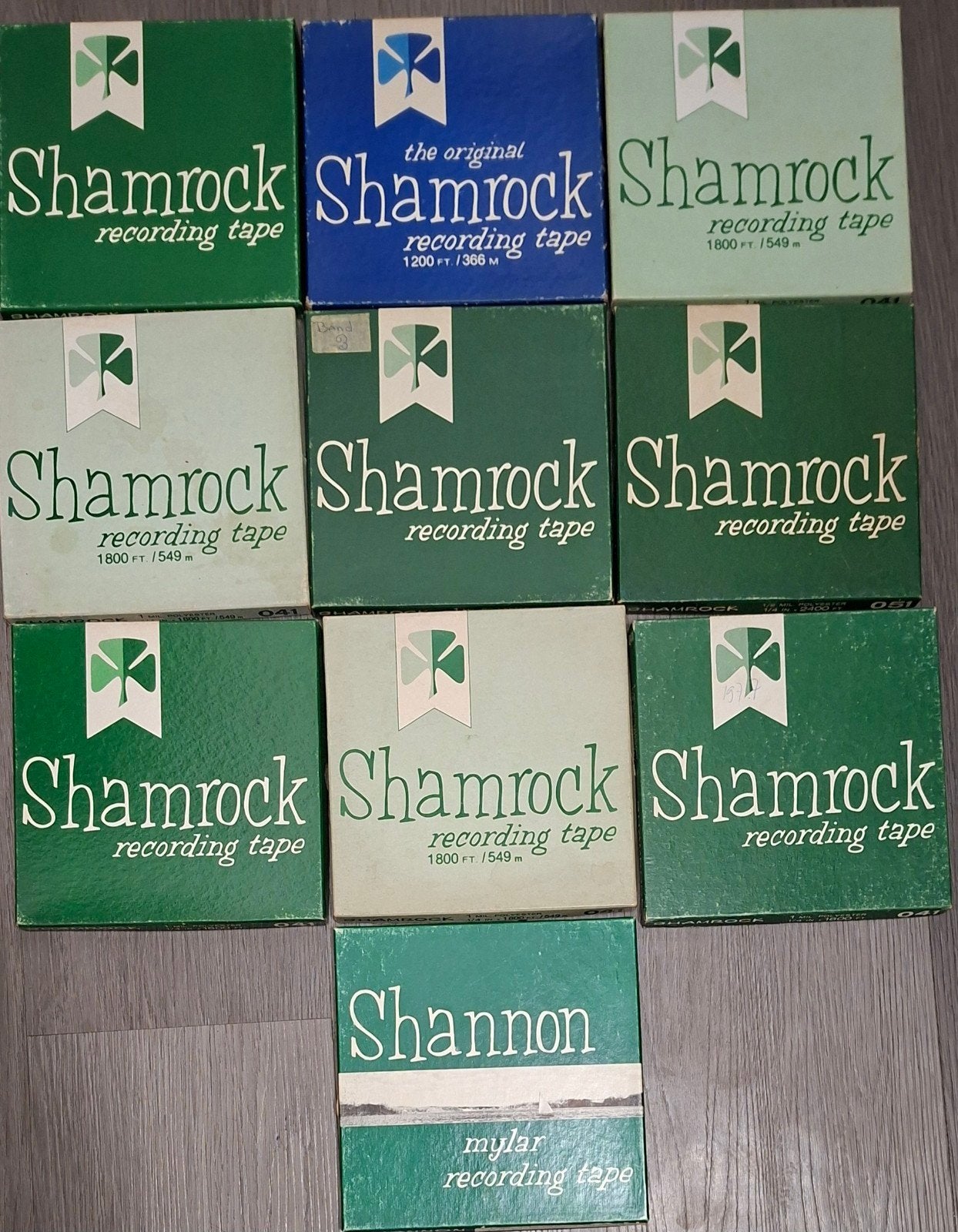 Partij Shamrock en Shannon bandrecorder  tapes, Ophalen of Verzenden