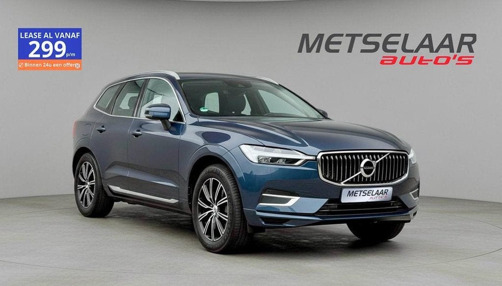 Volvo XC60 2.0 T4 Inscription✅Panodak ✅el trekhaak ✅He, Auto's, Volvo, Gebruikt, 1969 cc, Blauw, Bedrijf