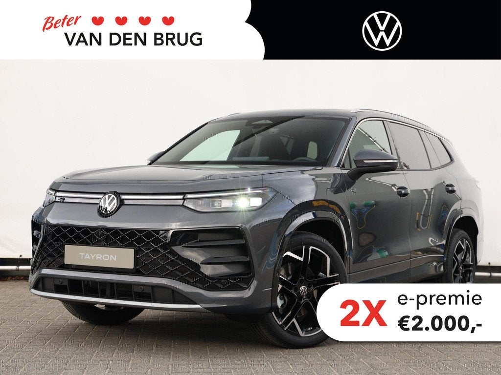 Volkswagen Tayron R-Line Edition 1.5 eHybrid 204 PK | Naviga, Auto's, Volkswagen, Stof, 4 cilinders, Bedrijf, Nieuw