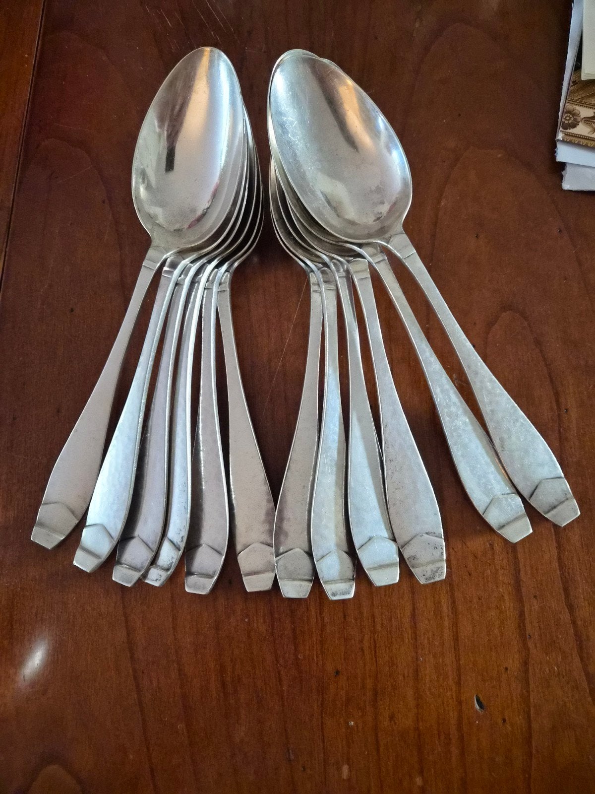 Vintage zilver bestekset - Hooikaas art deco, Antiek en Kunst, Ophalen of Verzenden