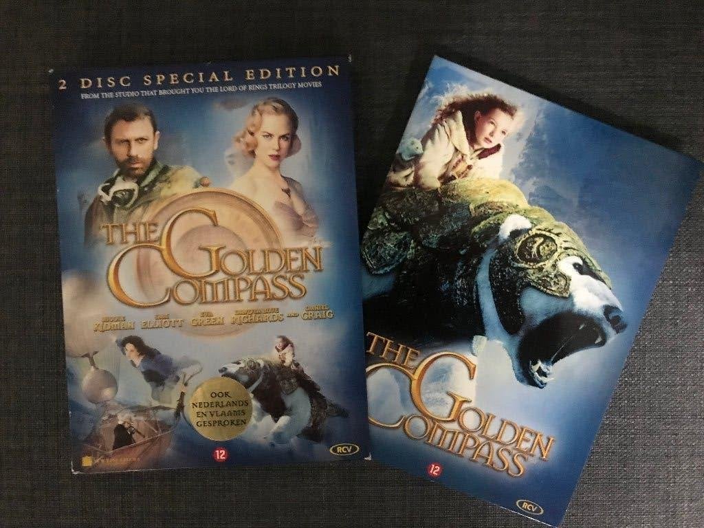 The Golden Compass ( 2 DVD Box ) met o.a. Nicole Kidman, Bonusmateriaal, Nederlands, Ophalen of Verzenden, Zo goed als nieuw
