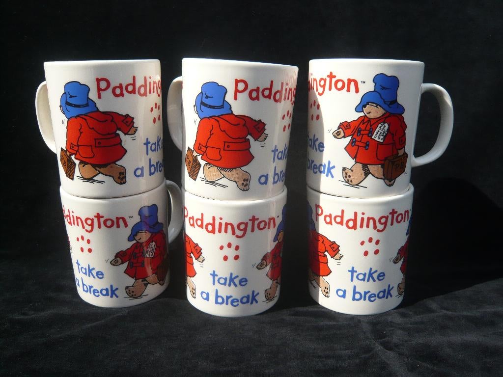 Paddington bekers 13 stuks, Ophalen of Verzenden, Overige stijlen, Kop(pen) en/of Schotel(s)