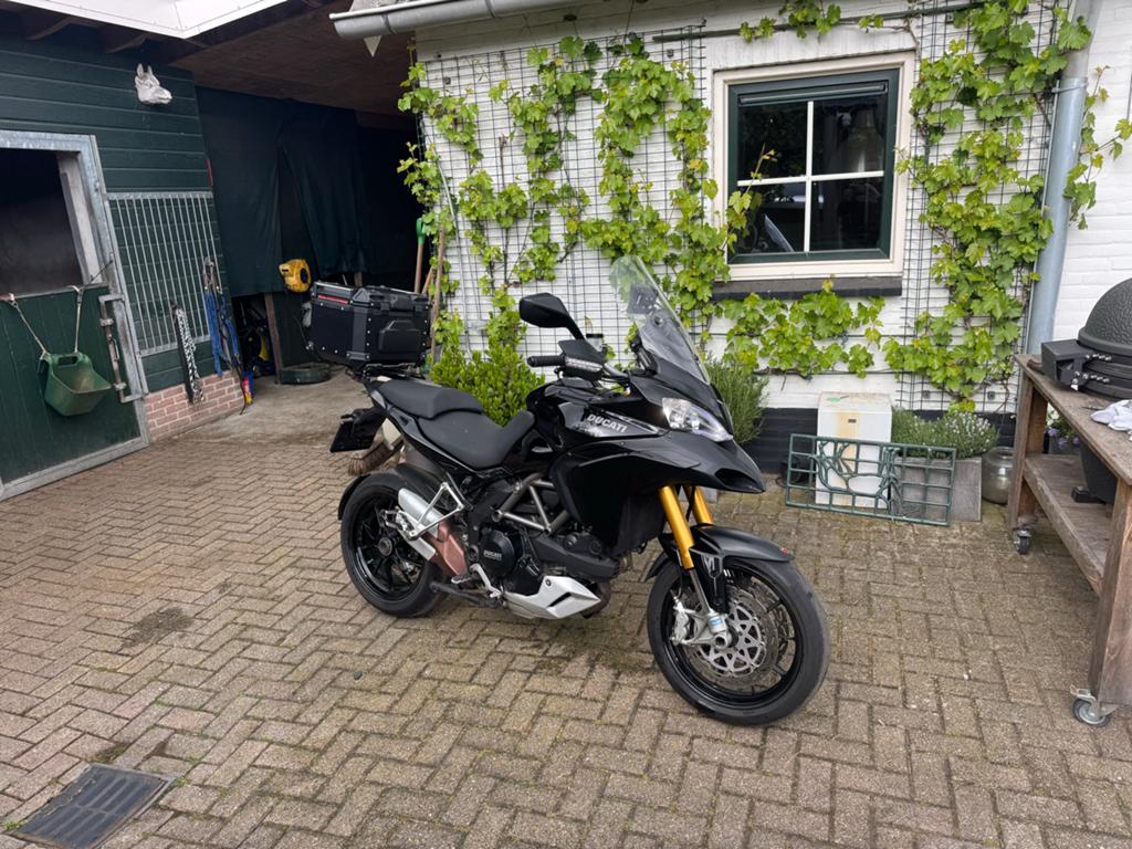 Ducati Multistrada 1200S (2010) - Volledig Onderhouden, Motoren, Motoren | Ducati, Handvatverwarming, 2 cilinders, Motorrijbewijs A