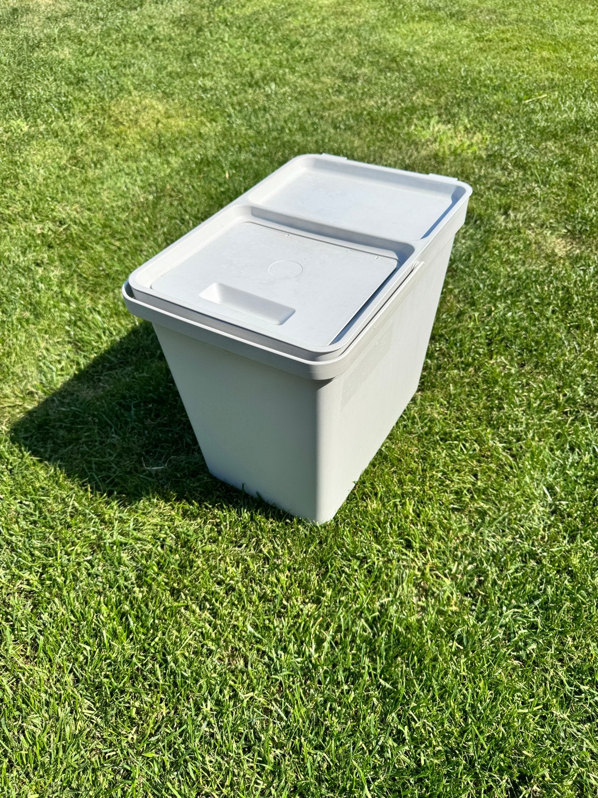 Handige IKEA opbergbox met deksel, Huis en Inrichting, Woonaccessoires | Kisten, Ophalen of Verzenden, Zo goed als nieuw, Kunststof