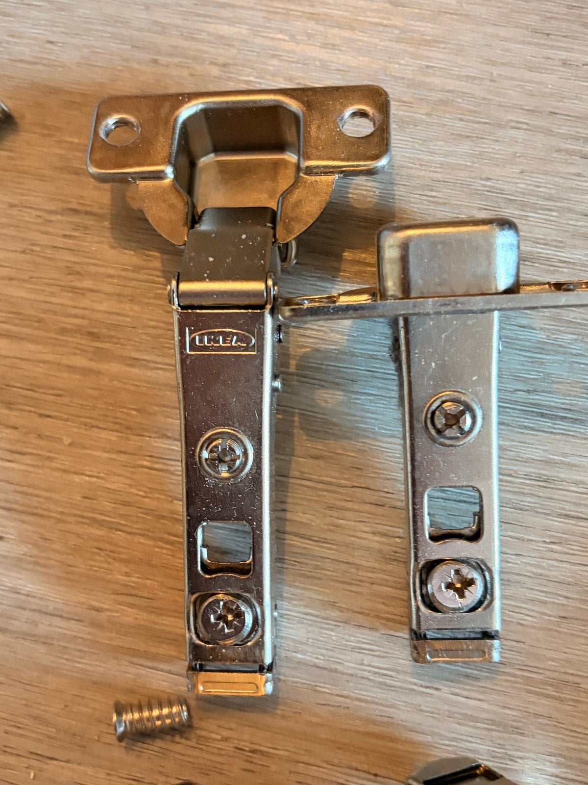 IKEA scharnieren Gebruikt, Ophalen of Verzenden, Gebruikt, Minder dan 50 mm, Overige typen