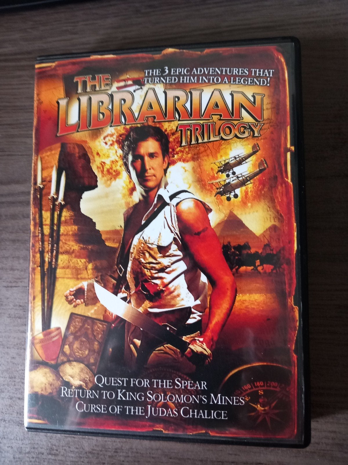 The Librarian Trilogy DVD Boxset, Nederlands, Ophalen of Verzenden, Vanaf 12 jaar, Inclusief doosje