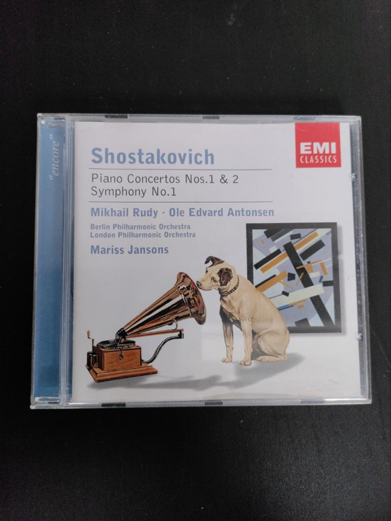 Shostakovich: Piano Concertos & Symfonie 1 - EMI Classics, Ophalen of Verzenden, Modernisme tot heden, Gebruikt, Orkest of Ballet