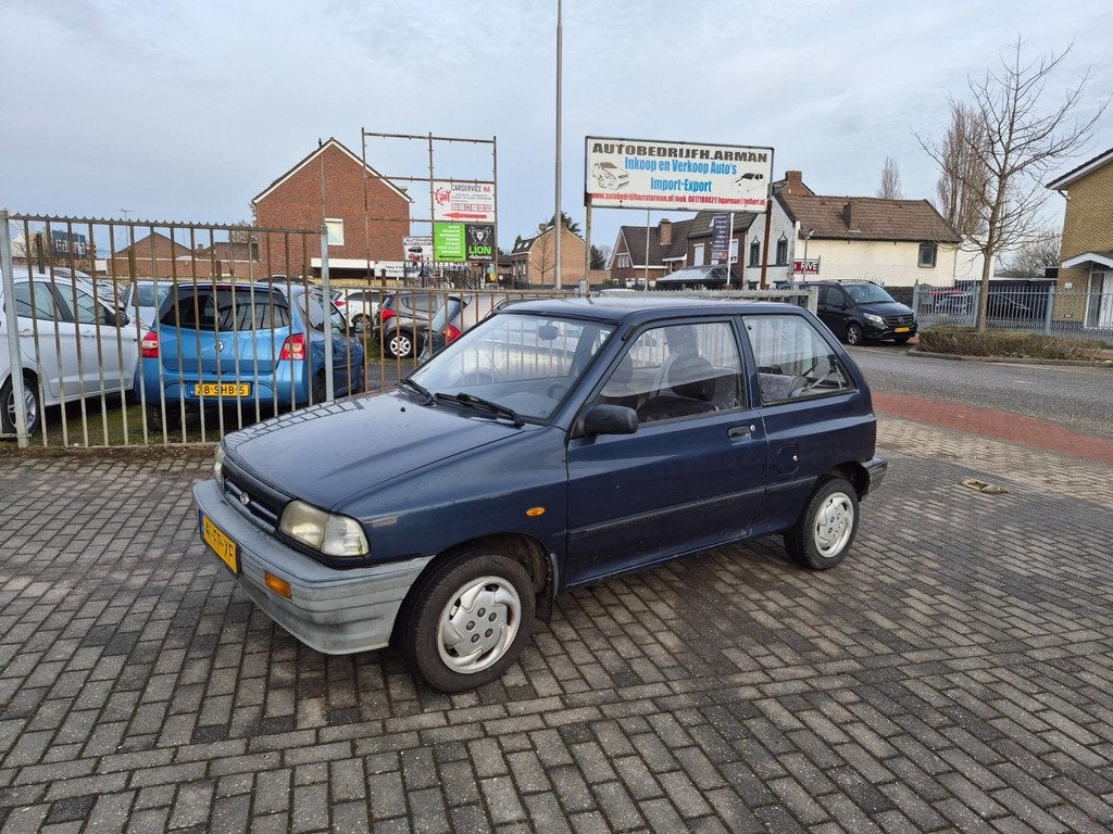Kia Pride 1.3 Profit, Auto's, Kia, 768 kg, 15 km/l, 4 cilinders, Blauw
