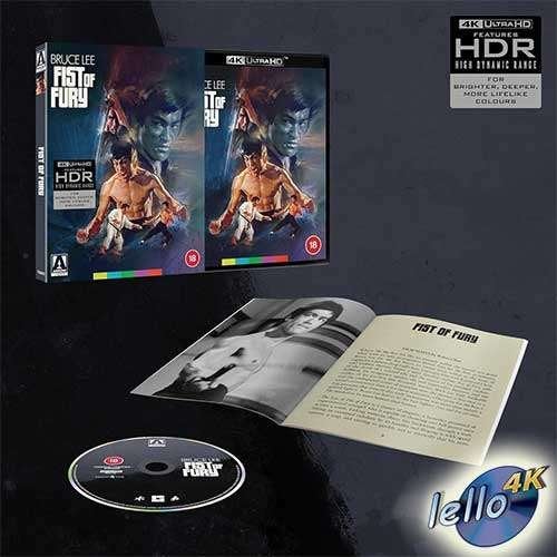 Blu-ray 4K: Fist of Fury, L.E. (1972 Bruce Lee, Nora Miao)UK, Ophalen of Verzenden, Nieuw in verpakking, 4K Ultra HD Blu-ray, Actie