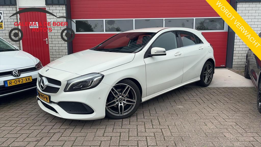 Mercedes-Benz A-klasse 180 Business Solution AMG AUTOMAAT /, Auto's, Mercedes-Benz, Gebruikt, 4 cilinders, Leder en Stof, 19 km/l