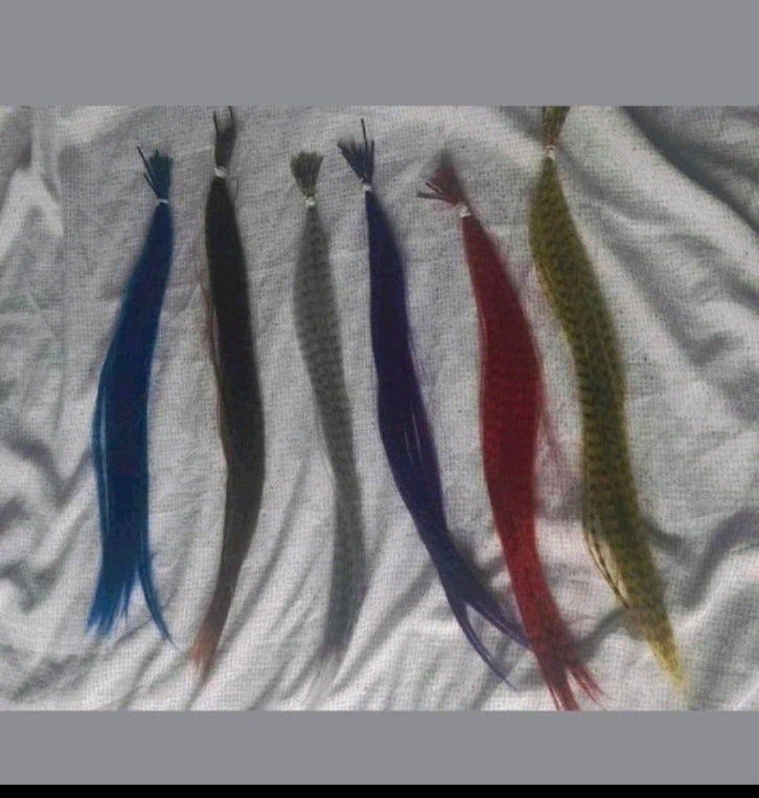 Feather extensions leuke kleuren // hair extensions, Ophalen of Verzenden, Nieuw, Overige typen