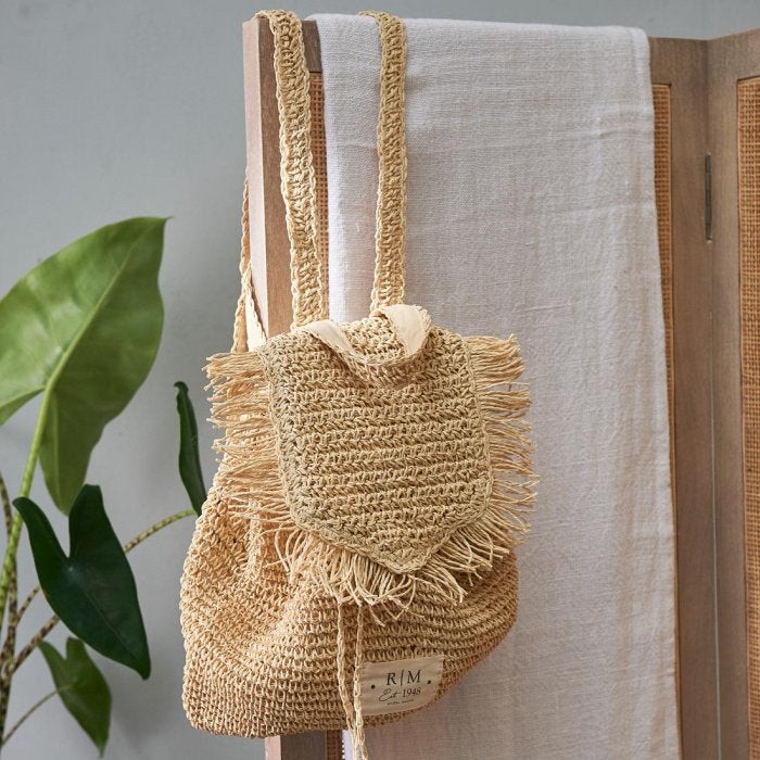 Mooi rugtasje Summer Festival Crochet Bag Riviera Maison, Ophalen of Verzenden, Zo goed als nieuw