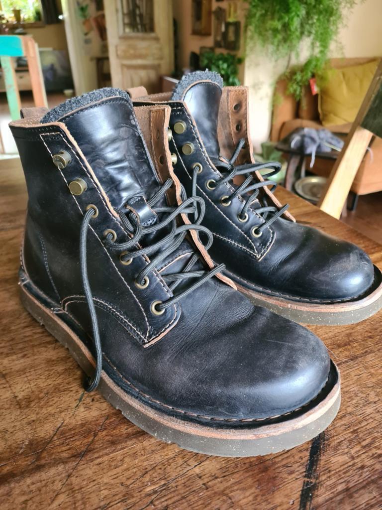 Birkenstock birmingham 45, Kleding | Heren, Schoenen, Zwart, Boots, Ophalen of Verzenden, Zo goed als nieuw