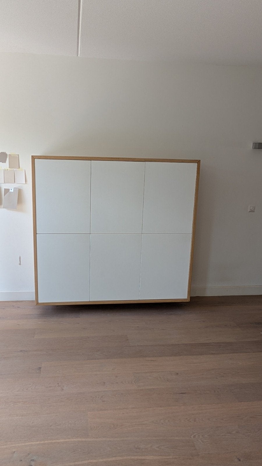 Mooie eikenhouten opbergkast / dressoirkast, Huis en Inrichting, Kasten | Overige, Ophalen, Zo goed als nieuw