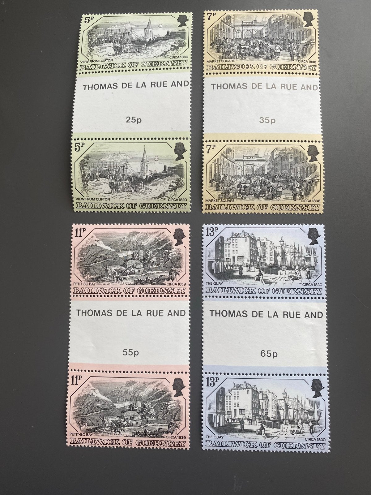 Guernsey postzegels 1978 postfris - Thomas De La Rue, Ophalen of Verzenden, Overige landen, Postfris