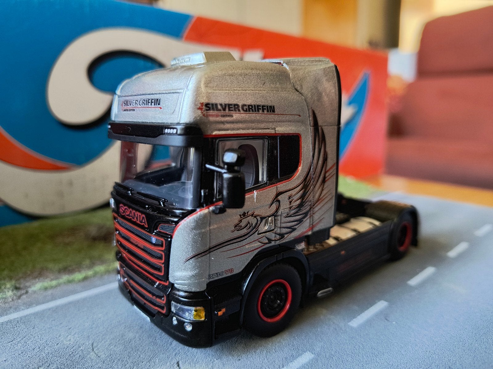 Wsi Scania Silver Griffin, Ophalen of Verzenden, Zo goed als nieuw, Bus of Vrachtwagen, Wsi