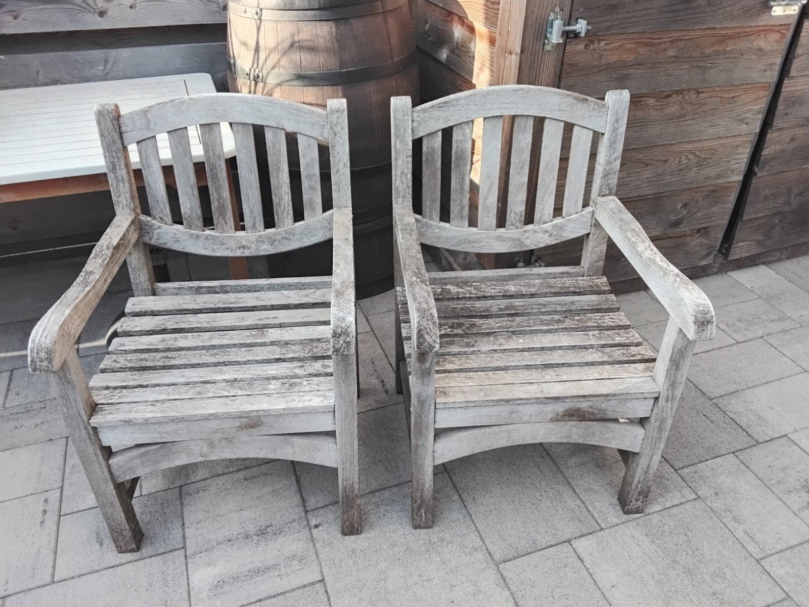 Bois Le Duc stoelen, Ophalen, Hout