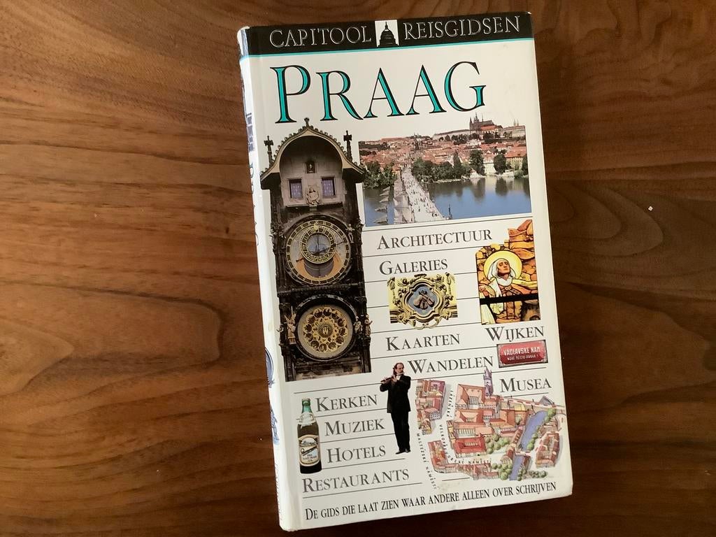 Praag TSjechie 264pg Capitool reisgids, Boeken, Reisgidsen, Ophalen of Verzenden, Europa, Reisgids of -boek, Capitool
