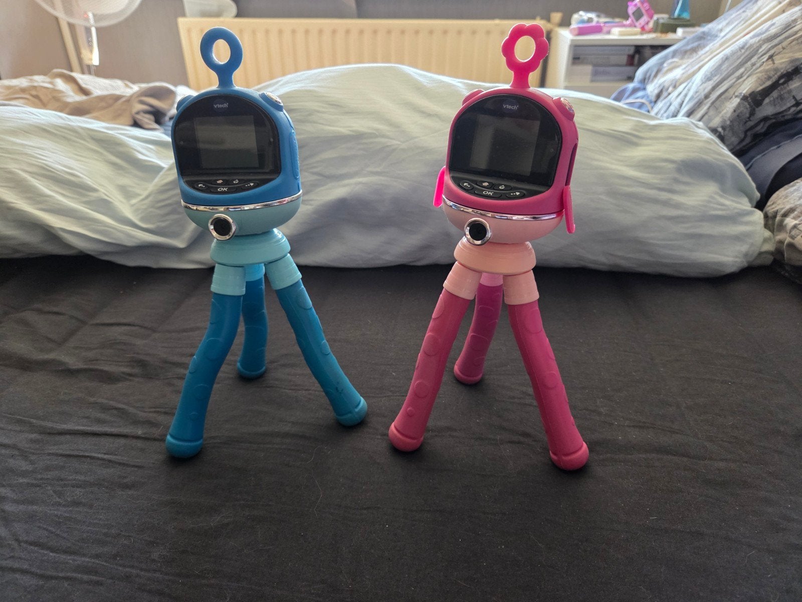 Vtech Kidizoom Flix - Interactieve Robot Camera (2 stuks), Ophalen, Zo goed als nieuw
