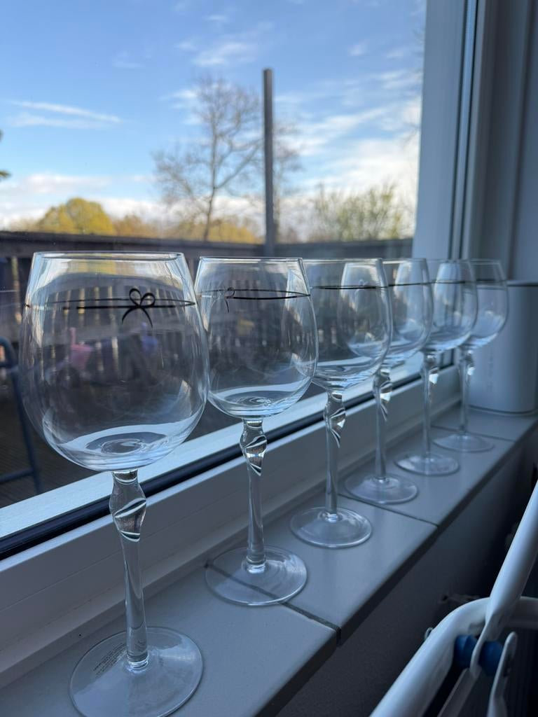 Riviera maison happy bow wijnglazen, Ophalen, Zo goed als nieuw, Overige typen