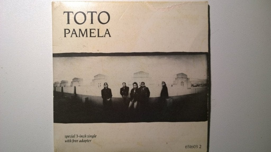 Toto - Pamela, Ophalen of Verzenden, Zo goed als nieuw, Pop
