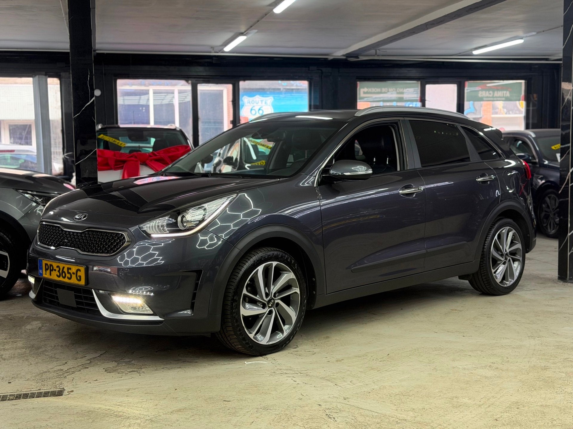 Kia Niro 1.6 GDi Hybrid SportsLine Vol opties, Auto's, Kia, Gebruikt, Euro 6, 23 km/l, SUV of Terreinwagen