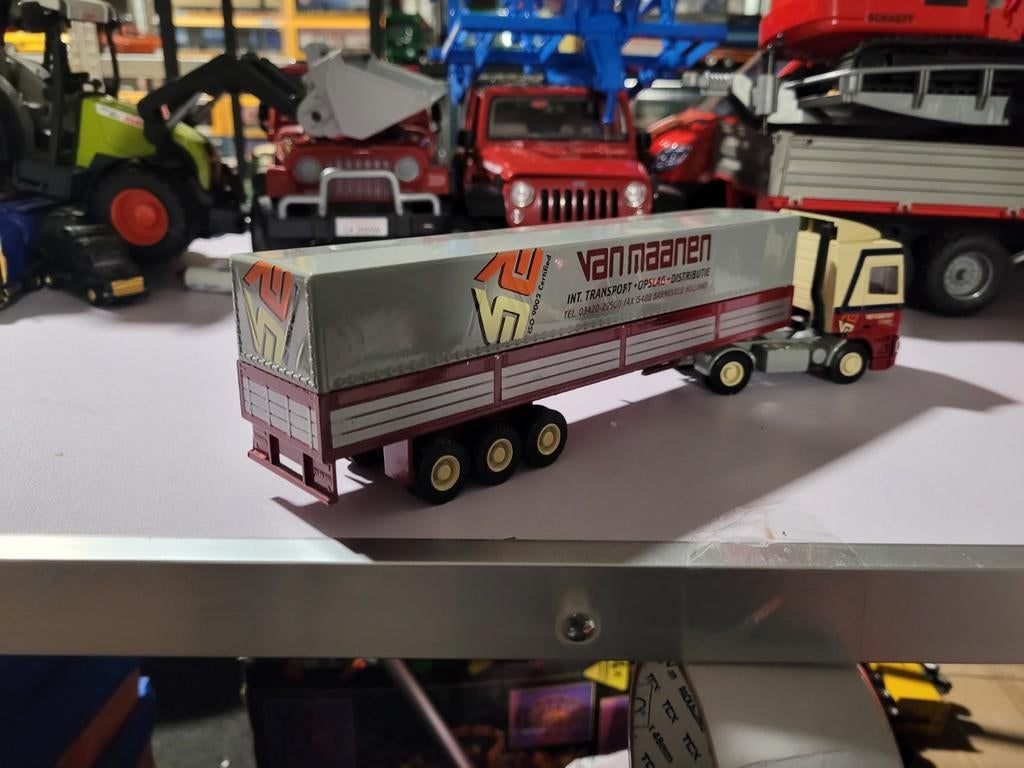 Daf van maanen transport, Hobby en Vrije tijd, Modelauto's | 1:50, Lion, Ophalen of Verzenden, Zo goed als nieuw, Lion