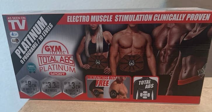 Gym Form Total Abs Platinum Sport - Nieuw in doos, Ophalen of Verzenden, Nieuw, Buik, Overige typen