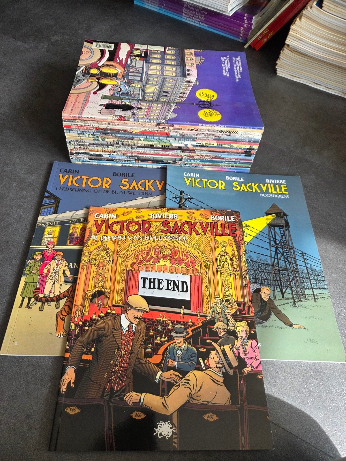 Victor Sackville - Complete serie 1 tm 23, Complete serie of reeks, Ophalen of Verzenden, Zo goed als nieuw