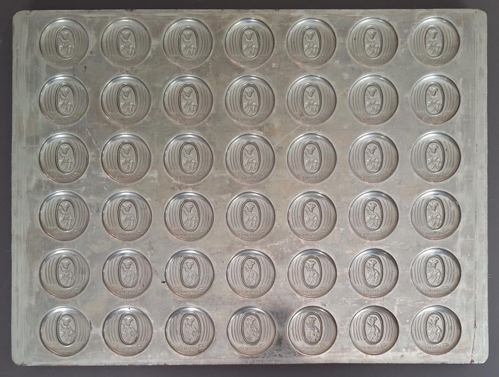Chocolademal / chocoladevorm - Baronie - Hofdames - 24, Antiek en Kunst, Ophalen of Verzenden