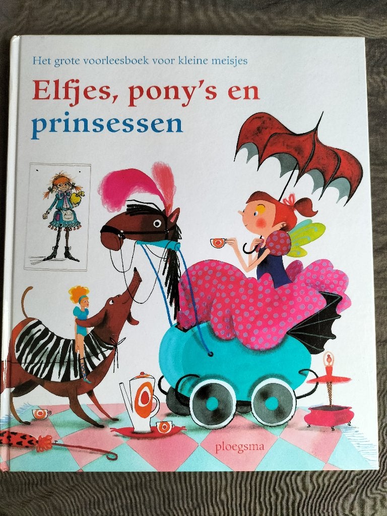 Elfjes, pony's en prinsessen / Voorleesboek kleine meisjes, Fictie algemeen, Jongen of Meisje, Ophalen of Verzenden, Zo goed als nieuw