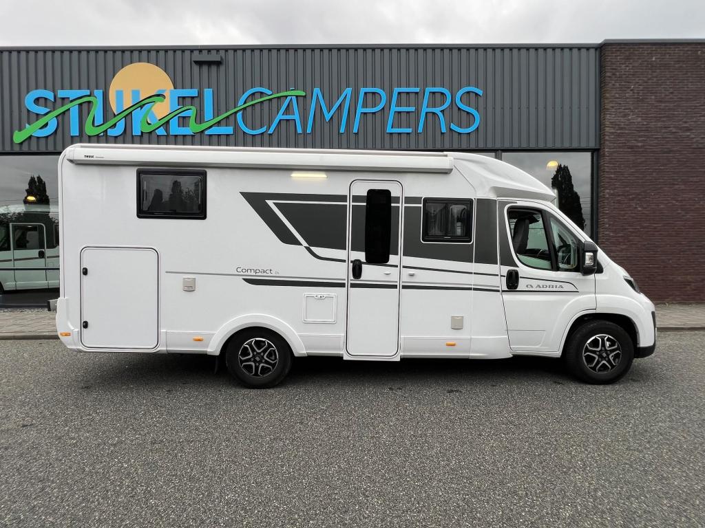 Adria Compact DL AUTOMAAT/MEMO FIETSREK, Automaat, Fiat, Tot en met 2, Bedrijf
