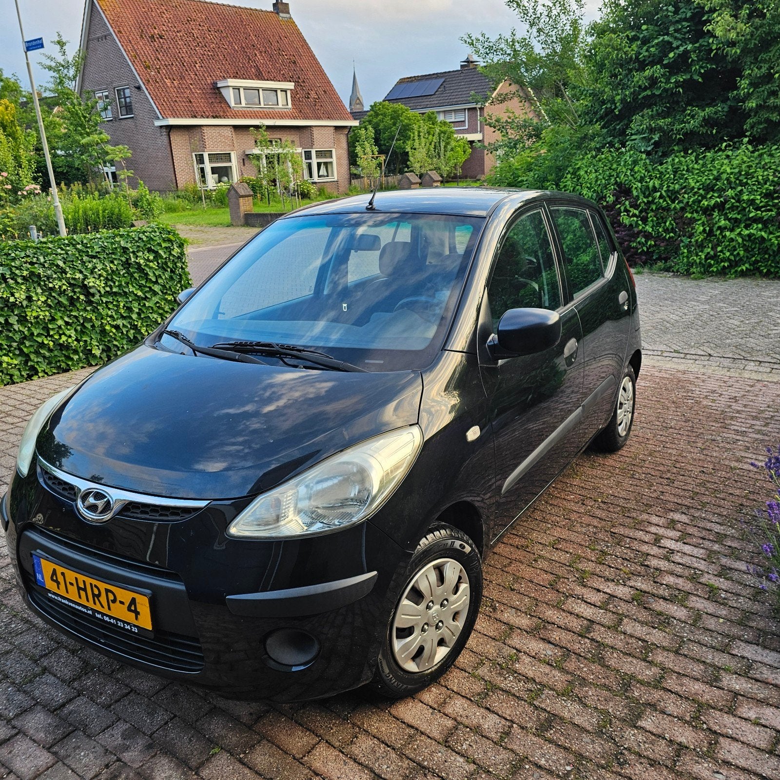 Hyundai i10 1.1 I 5DR 2009 Zwart, Voorwielaandrijving, 31 €/maand, 4 cilinders, 400 kg