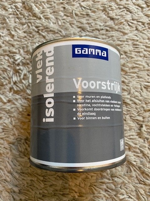 Gamma Vlekisolerende Voorstrijk, Ophalen, Gebruikt, Wit, Verf
