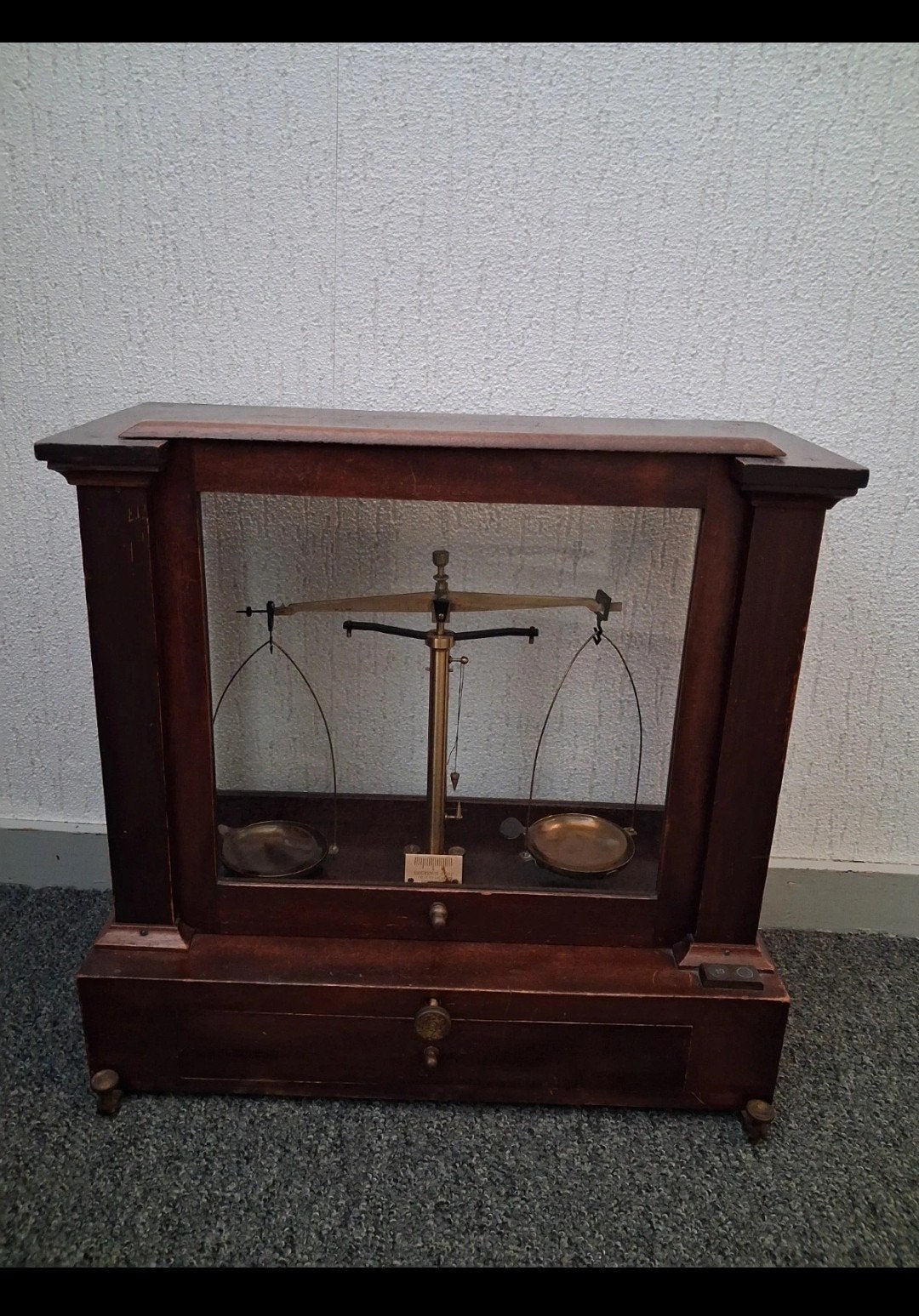 Anturje Beckers & Sons apothekersweegschaal, Ophalen of Verzenden