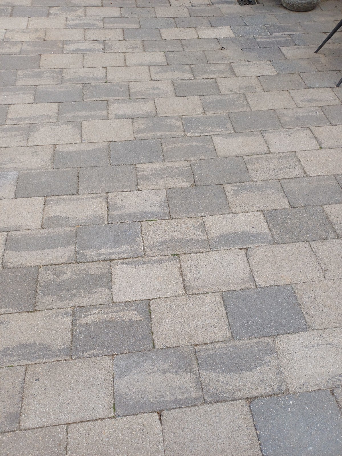 Gratis Straatstenen 200x300 grijs/antraciet - 48m2, Ophalen, Gebruikt, Klinkers, 10 m² of meer