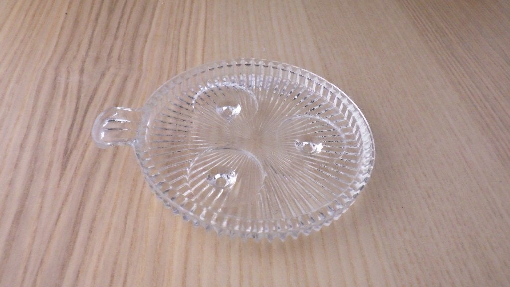 retro flessenonderzetter van glas, Verzamelen, Retro, Ophalen of Verzenden, Overige typen