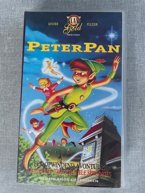 Videoband Peter Pan , Cd's en Dvd's, VHS | Kinderen en Jeugd, Gebruikt, Alle leeftijden, Kinderprogramma of -film, VHS
