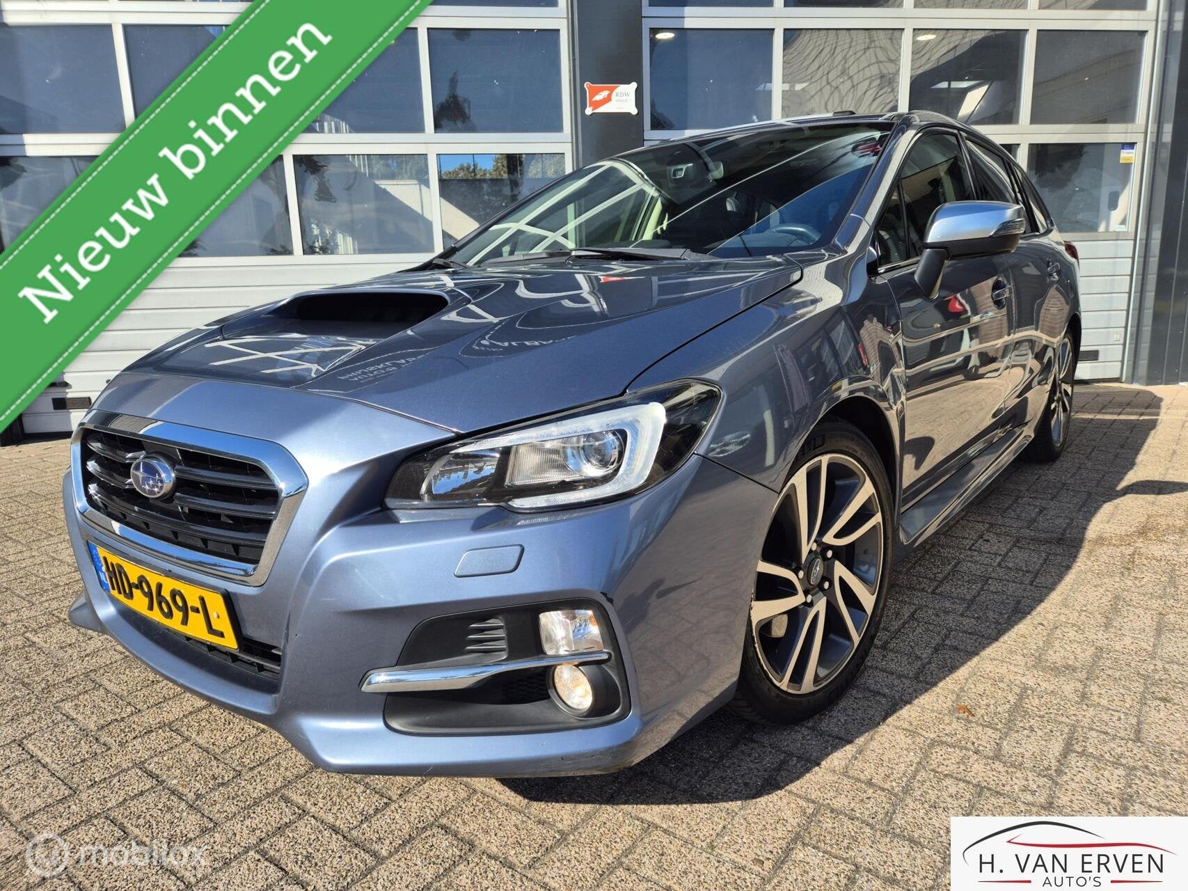 Subaru Levorg 1.6 GT-S premium SCHUIFKANTELDAK CAMERA 18", Automaat, Euro 6, 4 cilinders, Leder en Stof
