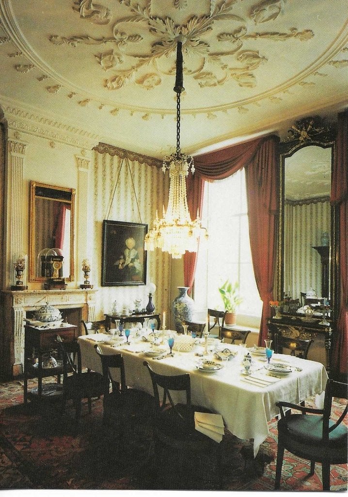 Leens- -Eetkamer Borg Verhildersum., Ophalen of Verzenden, 1980 tot heden, Ongelopen, Groningen