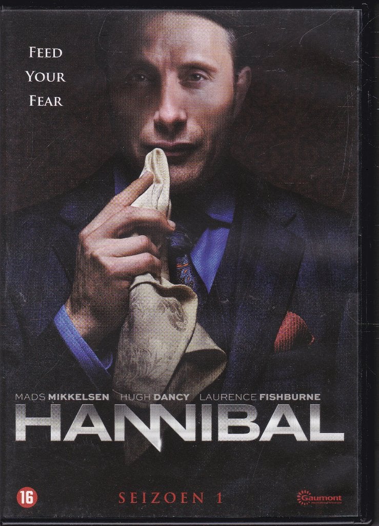 Hannibal - Seizoen 1 ֎ Hugh Dancy, Mads Mikkelsen, Cd's en Dvd's, Horror, Gebruikt, Vanaf 16 jaar, Seizoen 1