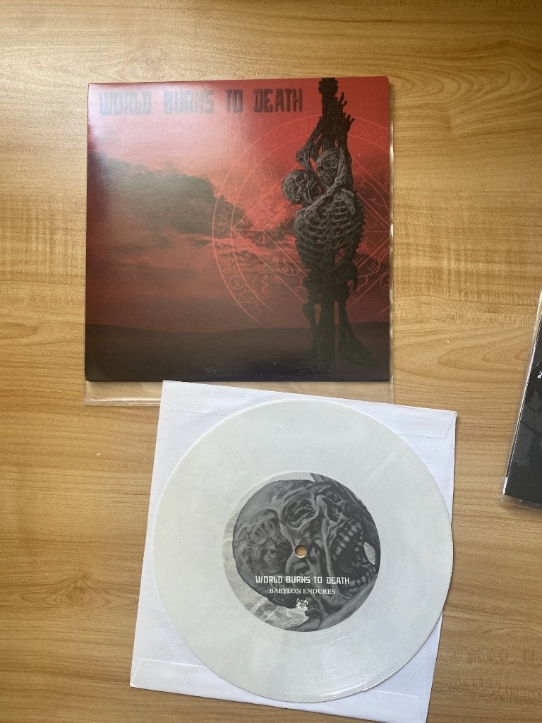Slang / World Burns To Death Our Gray Earth, 7 inch, Ophalen of Verzenden, Zo goed als nieuw, EP